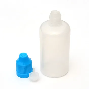 100vnt 50ml PE Plastiko Užkratas Butelis Tuščias Buteliukas Su Childproof Bžūp Ir Ilgai Patarimas Dėl Skysčių Jar