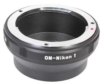 OM-N1 Adapterio žiedas olympus OM Pritvirtinkite Objektyvą prie nikon1 N1 mount J1 J2 j3 skyrius J4 V1 V2 V3 S1 S2 AW1 Fotoaparatas