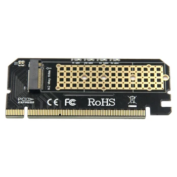 POHIKS 1pc Aukštos Kokybės 2 M. NGFF PCI-E Express 3.0 X4 X8 X16 Visu Greičiu Adapterio Kortelės Windows7/8/10/Linux