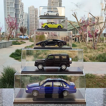 1:18,1:24,1:32,1:42,1:64 Automobilio Modelio Ekranas Dėžutė Skirta Storio Akrilo Viršelio Modelio Dulkių Dangtelis Laikymo Dėžutė