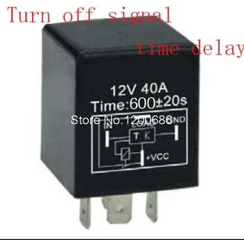 Paprastai FN YS020 30A 10 minučių, nedelsiant išjungti po jungiklis išjungti 12V Laikui SPDT Relės 600 sekundžių vėlavimą išleidimo išjungimo relė