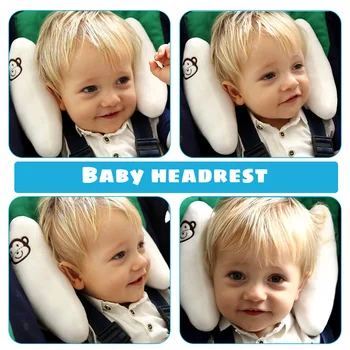 Minkštas Kūdikių Galvos Apsaugos Pagalvė Reguliuojama Vaikų Kelionės Pagalvė Pagalvėlės Automobilių