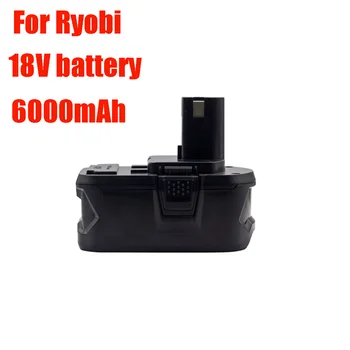 Pakeisti Ryobi ONE18V Wireless Power Tool BPL1820 P108 P109 P106 RB18L50 RB18L40 Ličio Jonų Bateriją, 6000mAh+Nemokamas Pristatymas