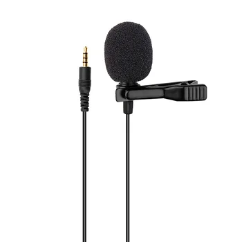 Aiškus Garsas 3.5 mm 4-Polių Mobile Live Transliacijos Mikrofonas Automatinis Triukšmo Mažinimo, Garso Įrašymo