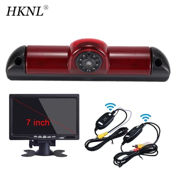 HKNL LED Naktinio Matymo Automobilį Atbuline Kamera 7