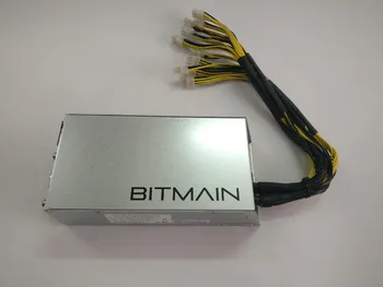 Naujas Bitmain APW3++ 1600W Maitinimo Antminer S9 S9k L3+ D3 T9+ E3 Z9 Mini DR3 Innosilicon A9 A10 Ebit E9 Avalon 841 851
