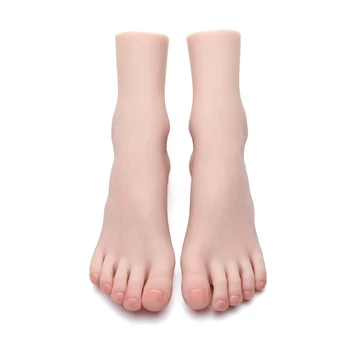 Silikono Nagų Praktikos Koja Modelis Manekenas Vaikas Modeliavimas Kojų Fotografavimo Medicinos Tapybos Ekranas Rekvizitai Zishine TGJ3301