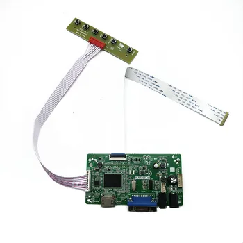 Naujas EDP Kontrolės Valdyba Stebėti Rinkinys B156XTN04.6 B156XTN04.5 HDMI+VGA LCD LED ekrano Valdiklio plokštės Tvarkyklės