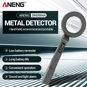 DM3004A Metalo Detektorius Didelio Jautrumo Kūno Paieškos Įrankiai Nešiojamų Kišeninių Saugumo Tikrinimo Super Scanner Tool Ieškiklis