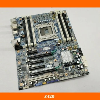 Mainboard HP Z420 619557-001 618263-001 LGA2011 DDR3 pagrindinė Plokštė Aukštos Kokybės Greitas Laivas