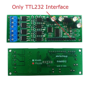 DC 12V 24V TTL232 Daugiafunkcį Solid State Relay Module 4CH MOS tranzistorius 8CH TTL Lygio Rezultato Valdybos Modbus RTU NE Komanda