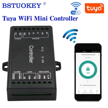 Sboard Mini Wifi APP Nuotolinio Valdymo Vieną Duris Prieigos Kontrolės Valdybos Wiegand 26~37 Bitų Įvestis 1000 Vartotojo Prieigos Kontrolės Wiegand