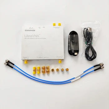 Originalus LibreVNA VNA 100kHz - 6GHz USB Pagrįstas pilnas 2-port 2CH Vektoriaus Tinklo analizatorius + CNC Metalo atveju Antena Analizatorius